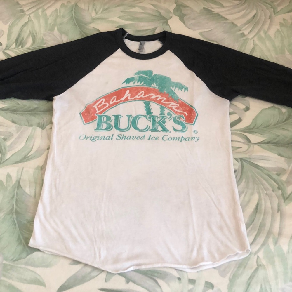 Bahama Bucks baseball tee